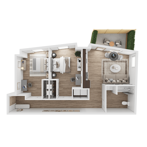 a1 floor plan studio apartments for rent in midtown